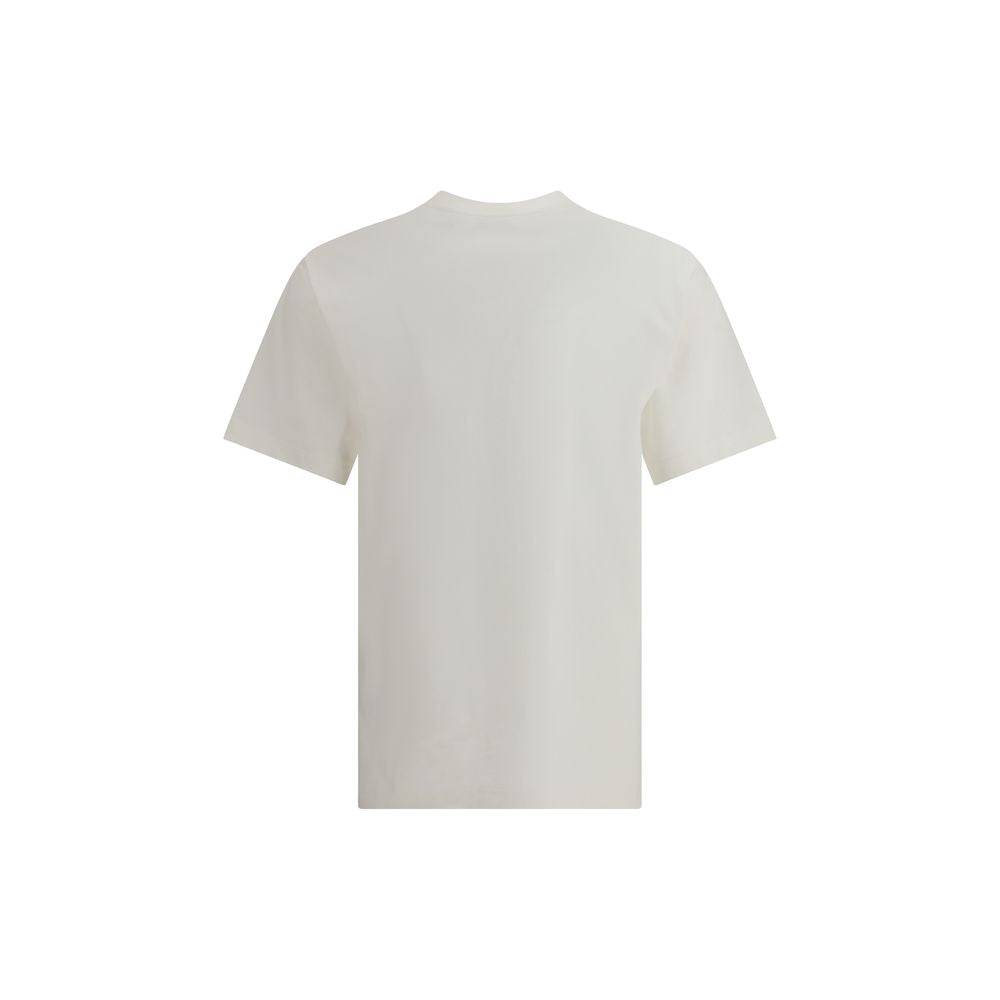 Burberry Cream Cotton T-Shirt