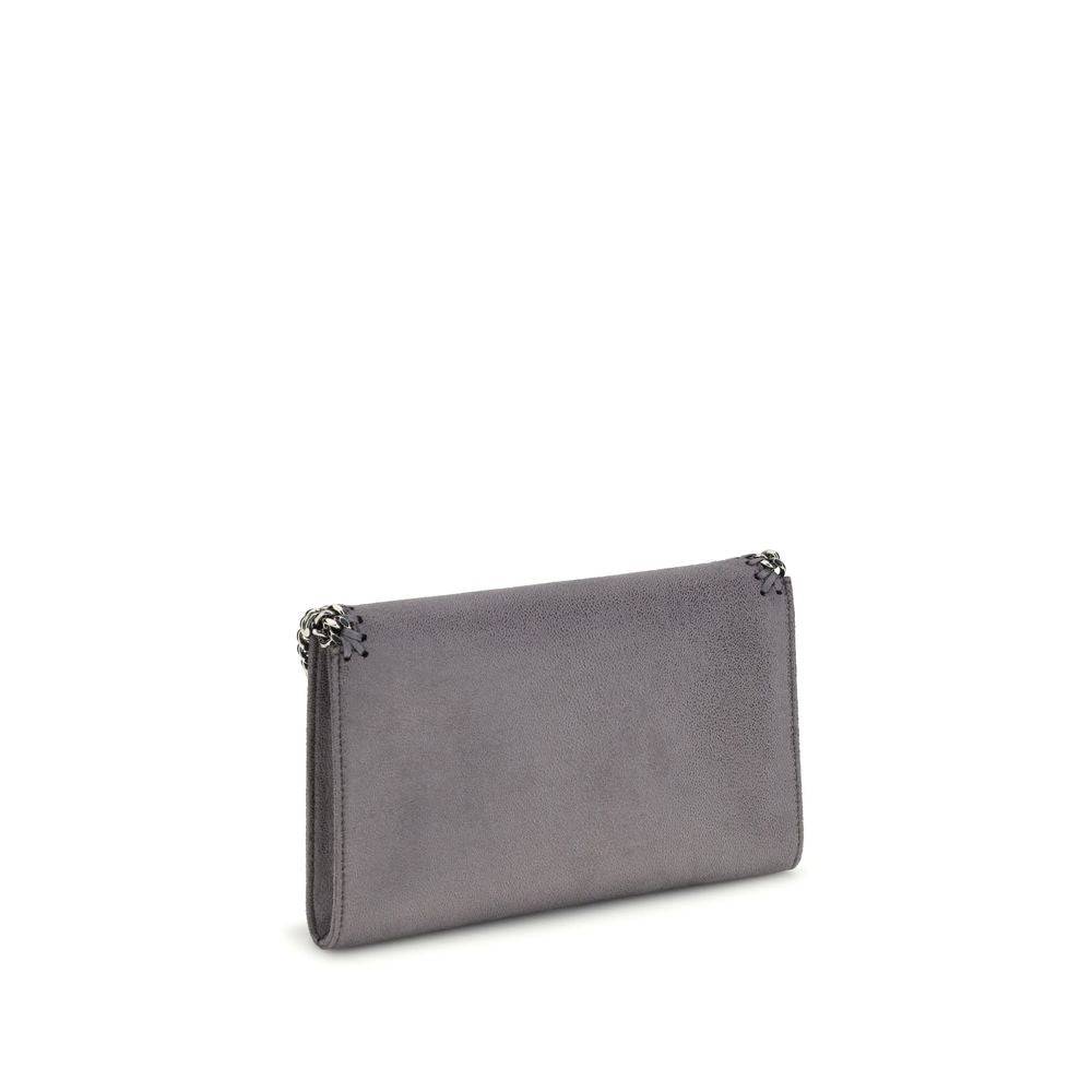 Stella McCartney Gray Polyester Shoulder Bag
