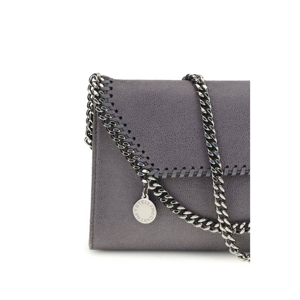 Stella McCartney Gray Polyester Shoulder Bag