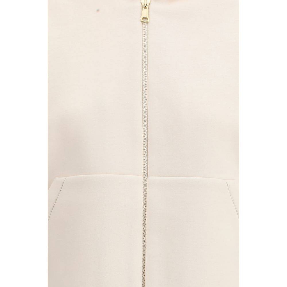 Fabiana Filippi White Modal Sweatshirt