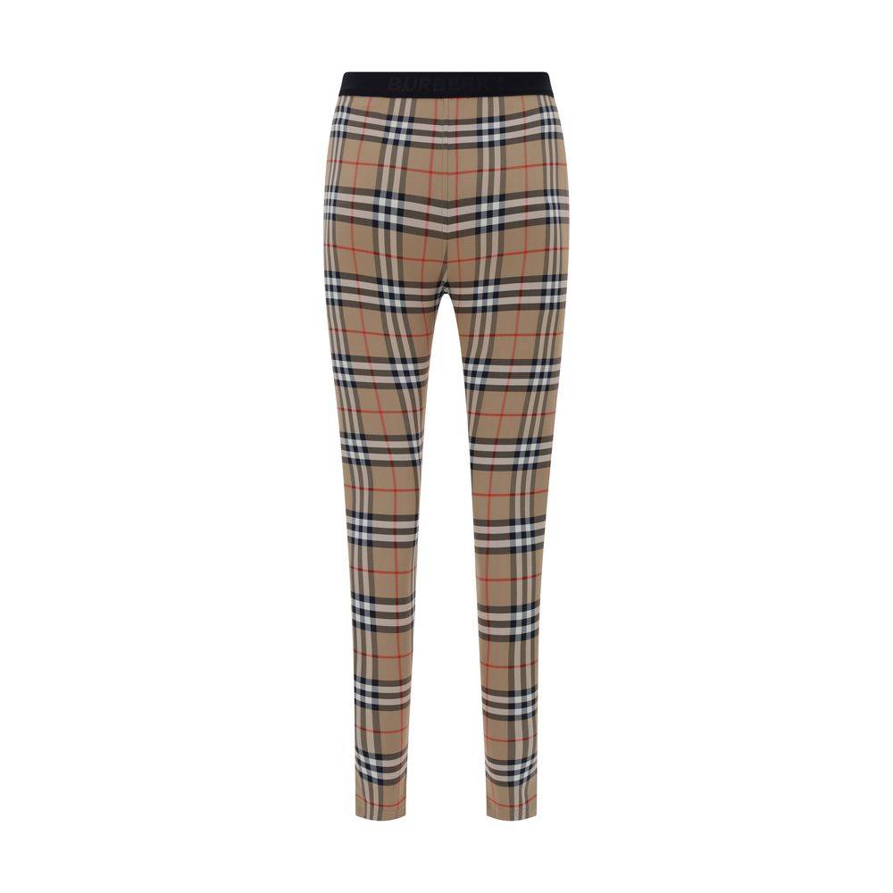 Burberry Brown Polyamide Leggings