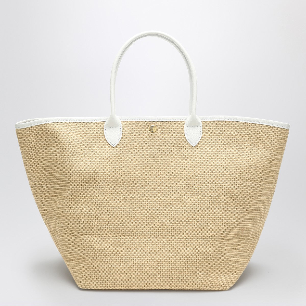 Longchamp Longchamp Basket bag Le Pliage white