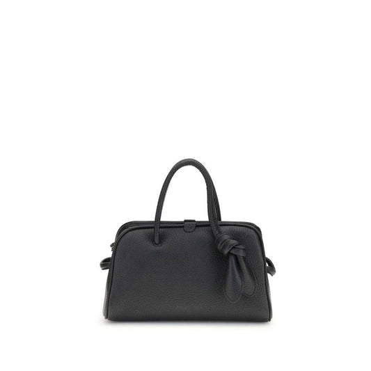 Jacquemus Black Calf Leather Bos Taurus Handbag