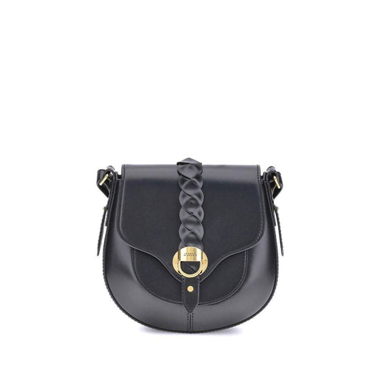 Isabel Marant Black Calf Leather Bos Taurus Shoulder Bag