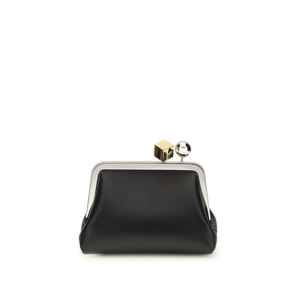 Jacquemus Black Lamb Ovis Aries Aries Shoulder Bag