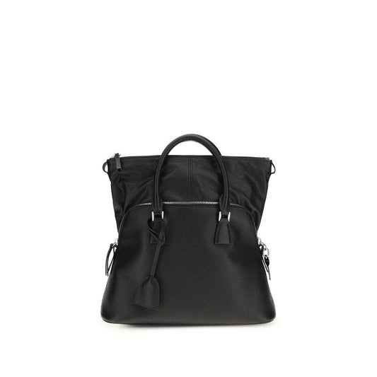 Margiela Black Calf Leather Bos Taurus Handbag