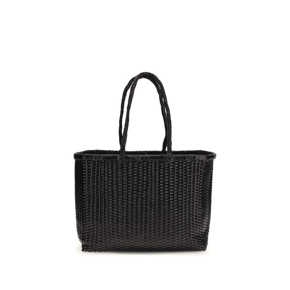 Dragon Diffusion Black Buffalo Leather Shoulder Bag