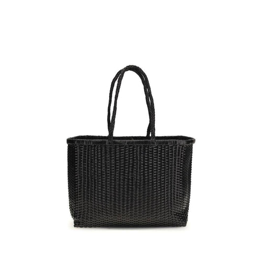 Dragon Diffusion Black Buffalo Leather Shoulder Bag