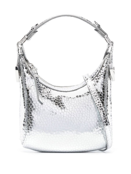 By Far Pre By Far Pre Cosmo metallic top-handle bag