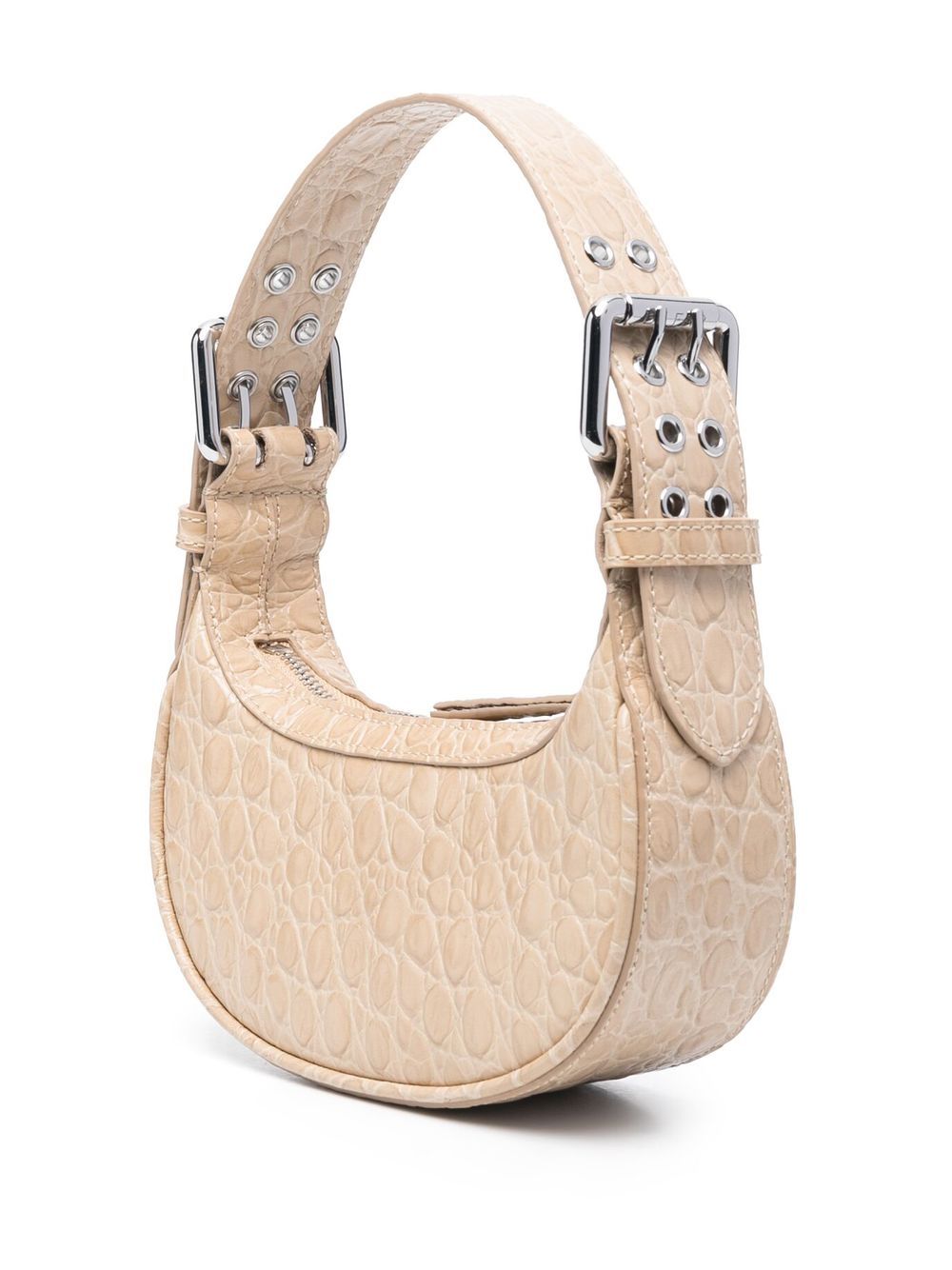 By Far Pre By Far Pre By Far mini Soho crocodile-embossed shoulder bag