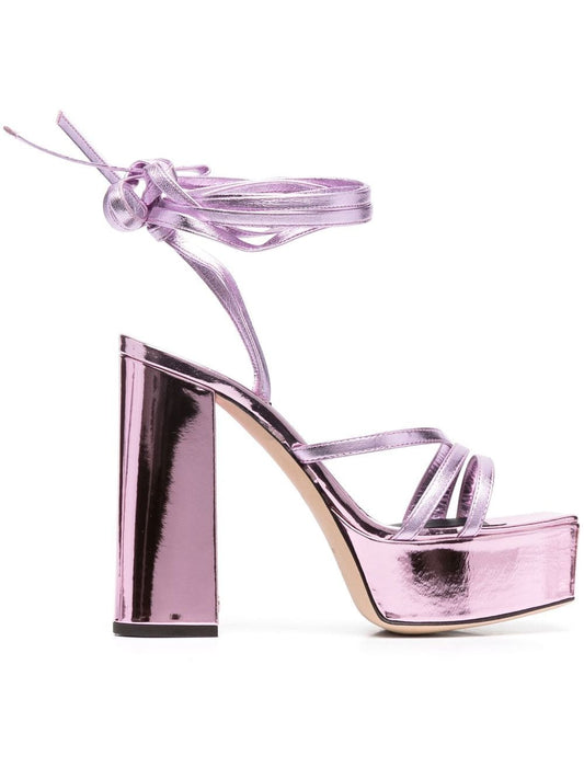 Giuseppe Zanotti Giuseppe Zanotti Metallic 125mm platform sandals
