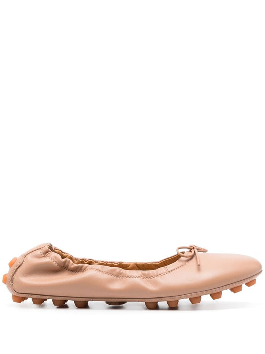Tod'S Tod's Bubble leather ballet flats