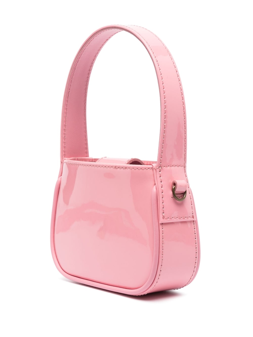 Blumarine Blumarine crystal-embellished logo tote bag