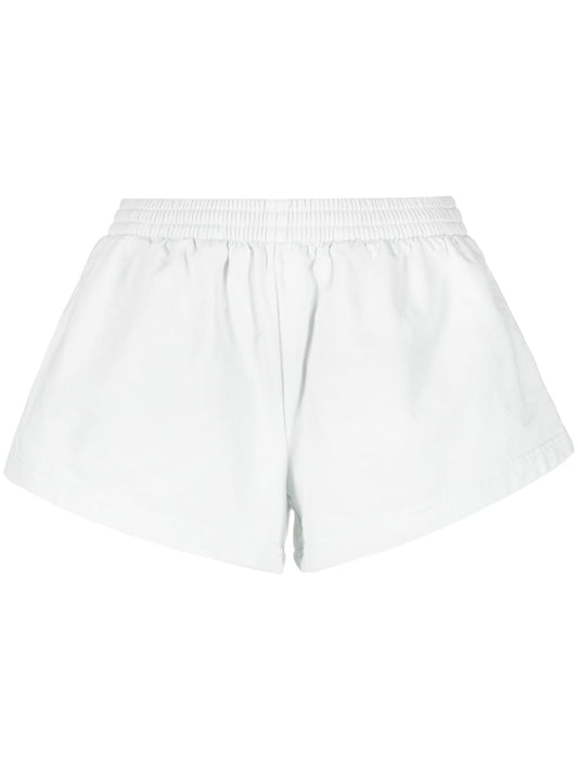 Balenciaga Balenciaga flared elasticated-waist shorts