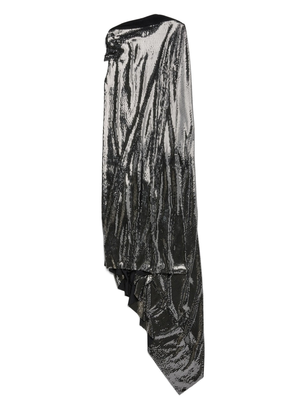 Balenciaga Balenciaga Metallic Effect Midi Dress