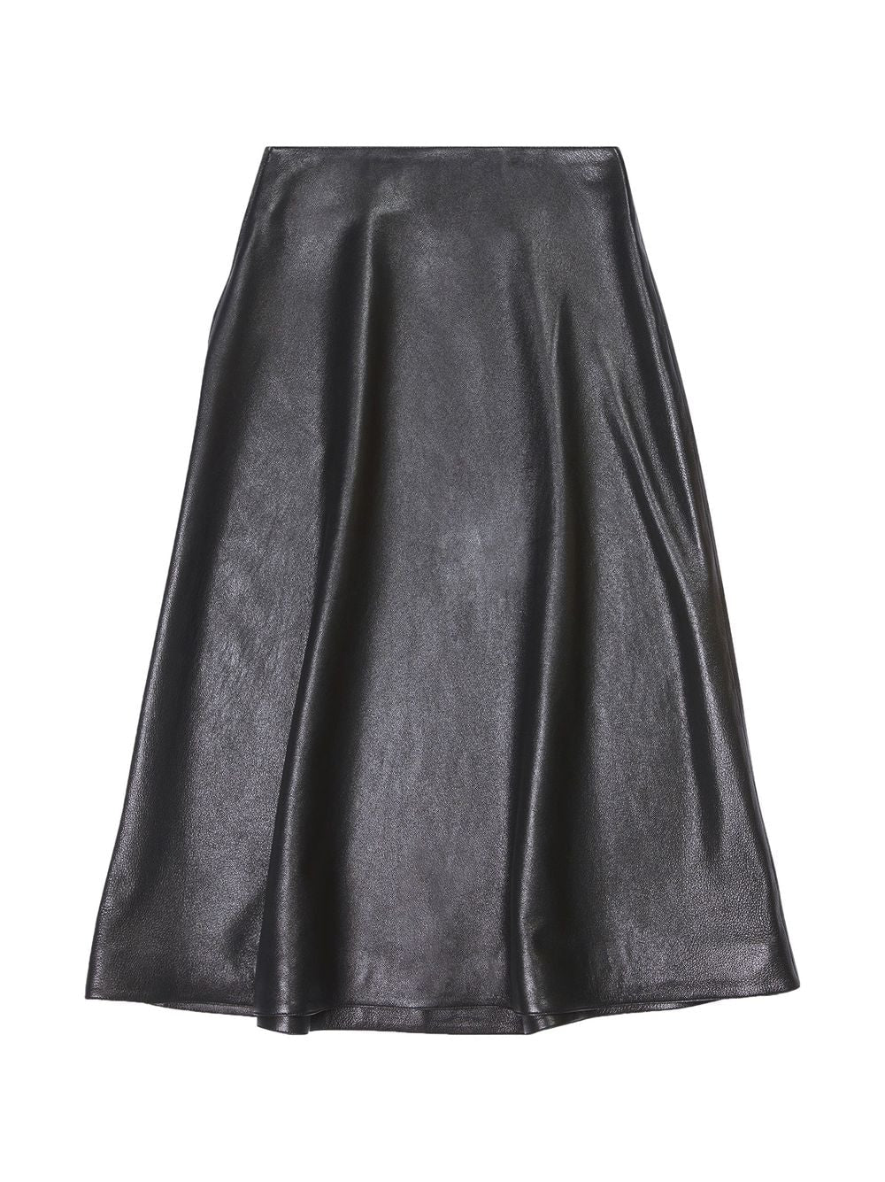 Balenciaga Balenciaga leather midi skirt