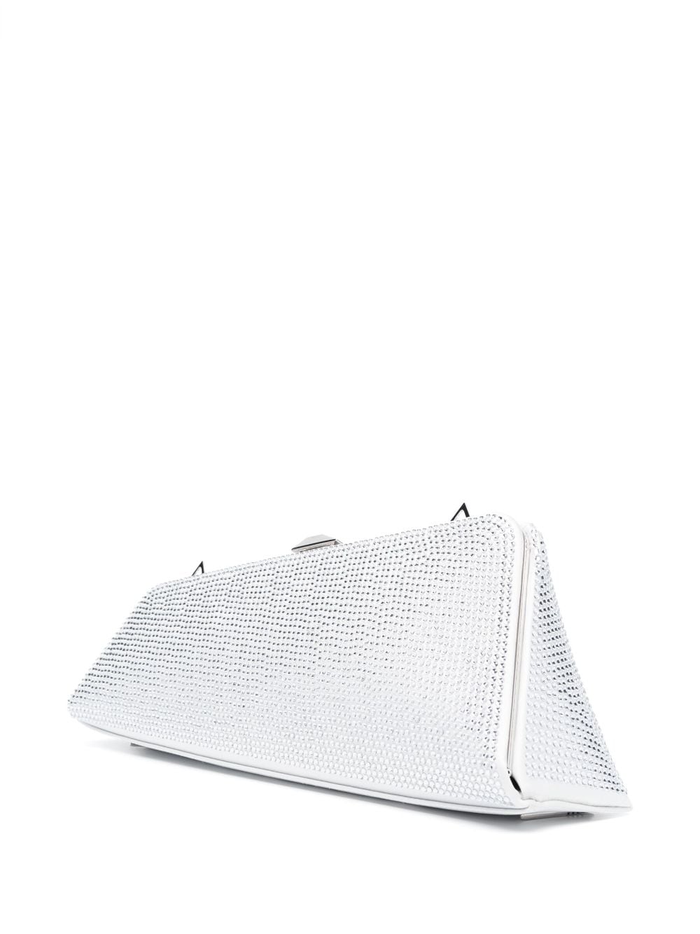 The Attico The Attico Long Night crystal-embellished clutch bag