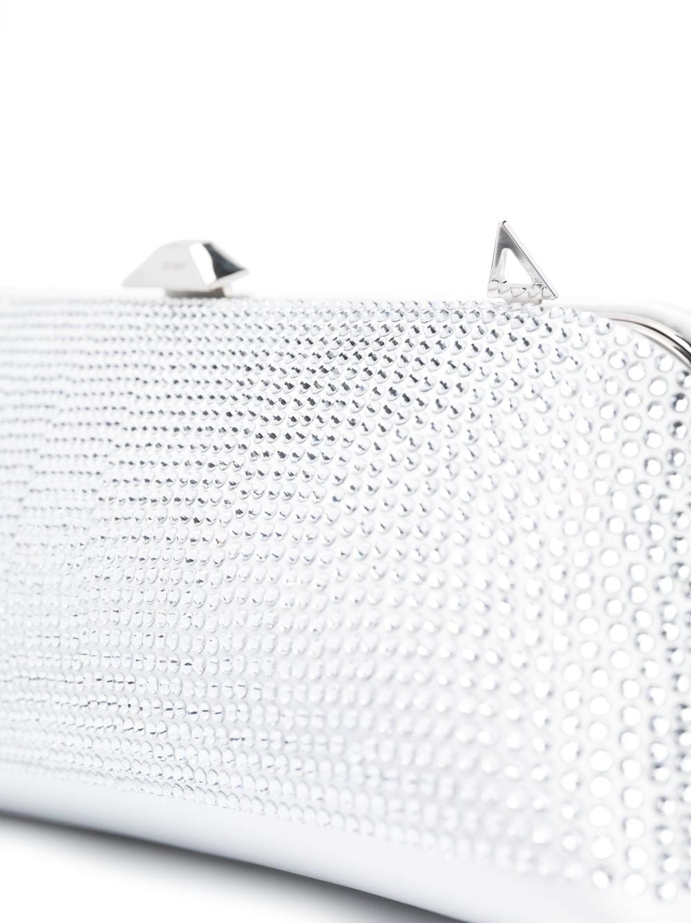 The Attico The Attico Long Night crystal-embellished clutch bag