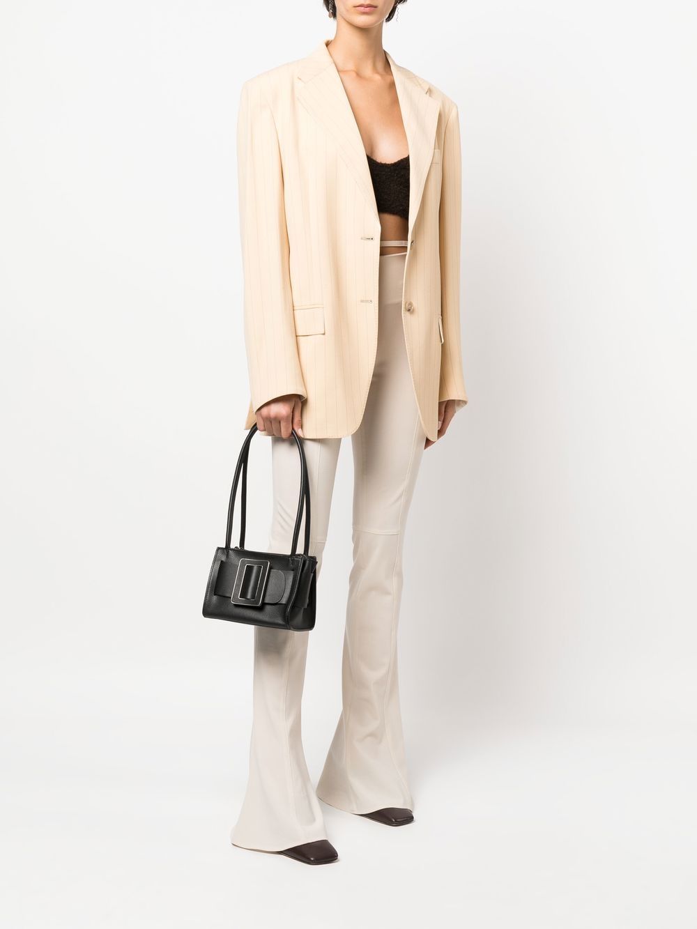 Boyy Boyy Bobby 18 Leather Shoulder Bag