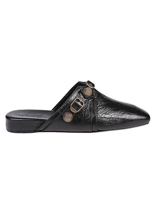 Balenciaga Balenciaga Cozy Cagole leather mules in black
