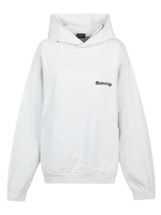 Balenciaga Balenciaga Bb corp cotton hoodie