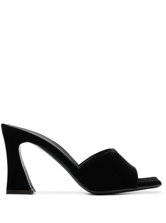 Giuseppe Zanotti Giuseppe Zanotti Solhene 90mm velvet-effect sandals