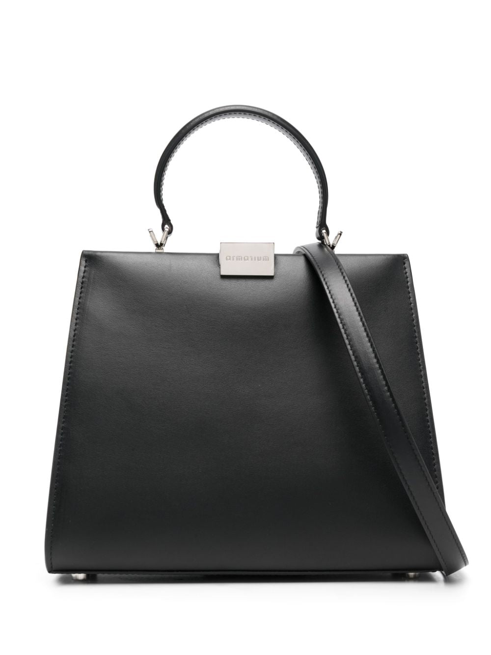 Armarium Armarium logo-plaque leather tote bag