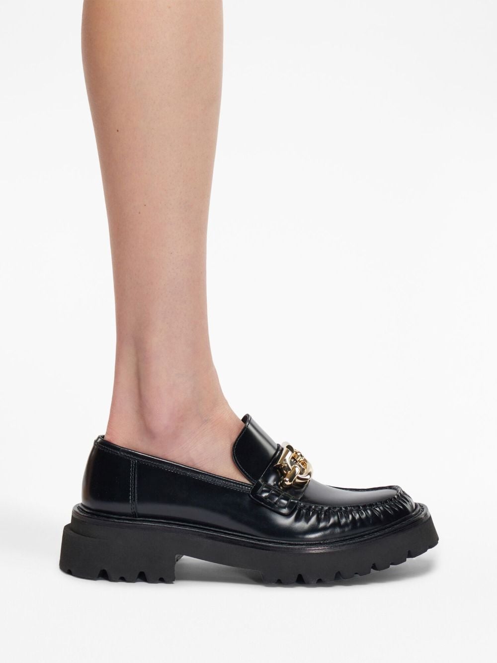 Ferragamo Ferragamo Gancini-buckle Leather Loafers