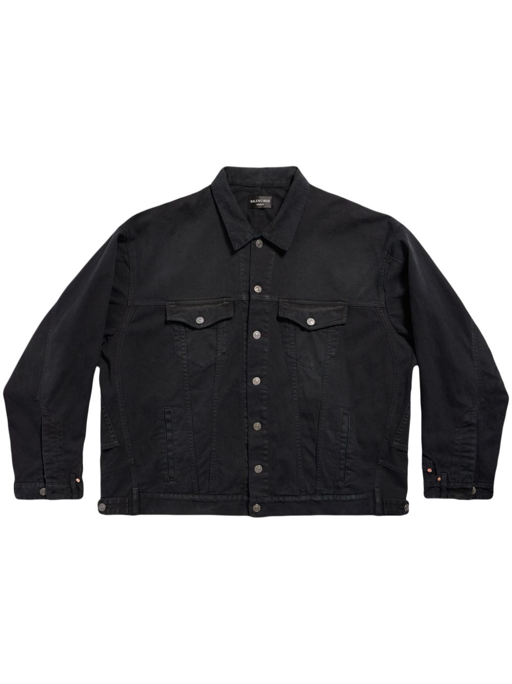 Balenciaga Balenciaga deconstructed denim jacket