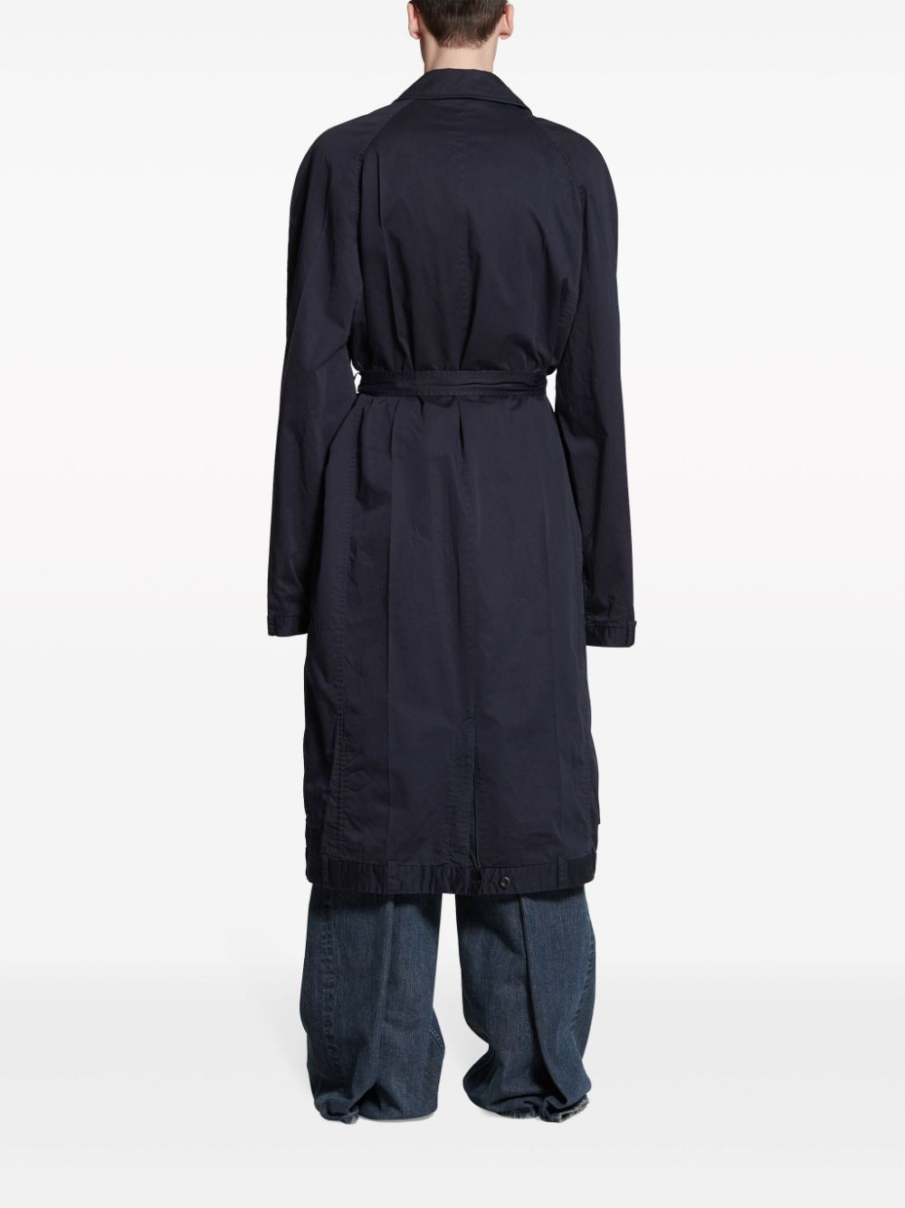 Balenciaga Balenciaga deconstructed cotton coat