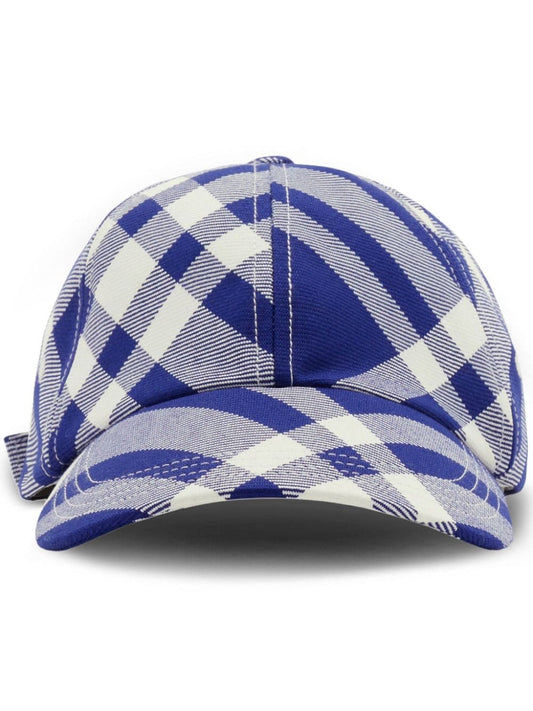 Burberry Burberry Checkered Baseball Cap