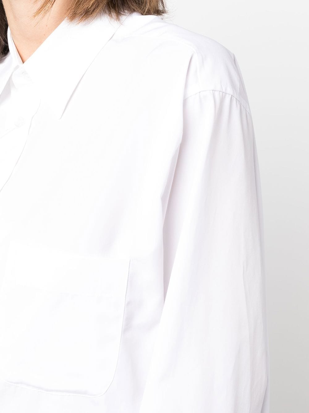 Maison Margiela Maison Margiela Longline poplin shirt