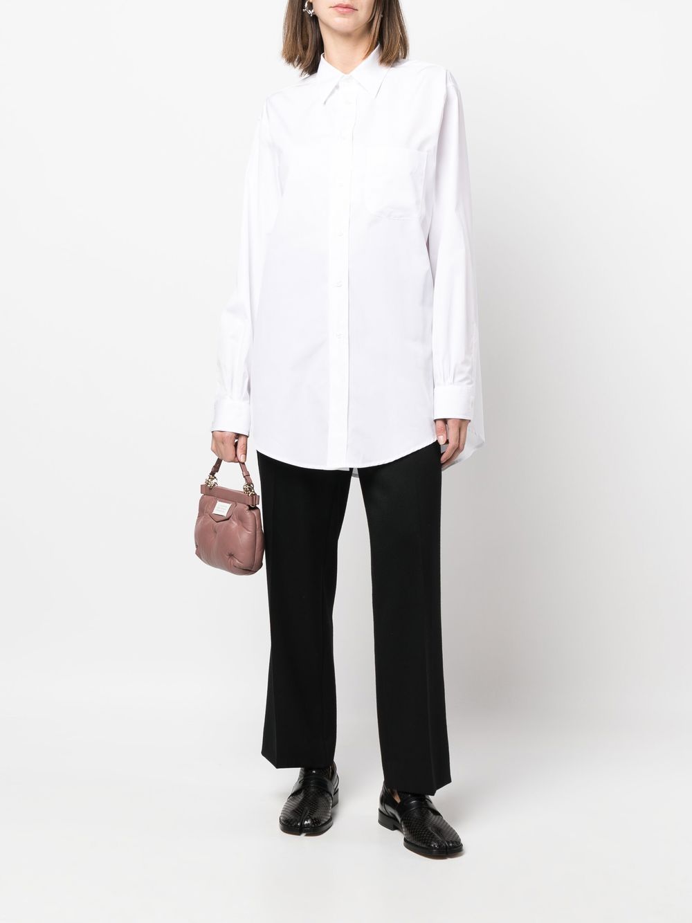 Maison Margiela Maison Margiela Longline poplin shirt
