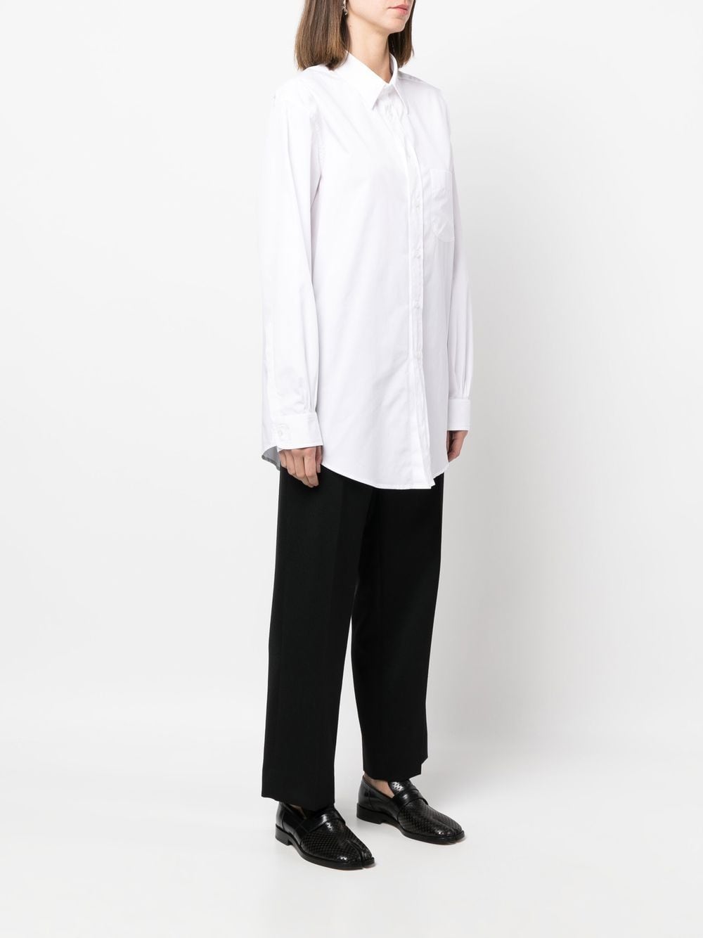Maison Margiela Maison Margiela Longline poplin shirt
