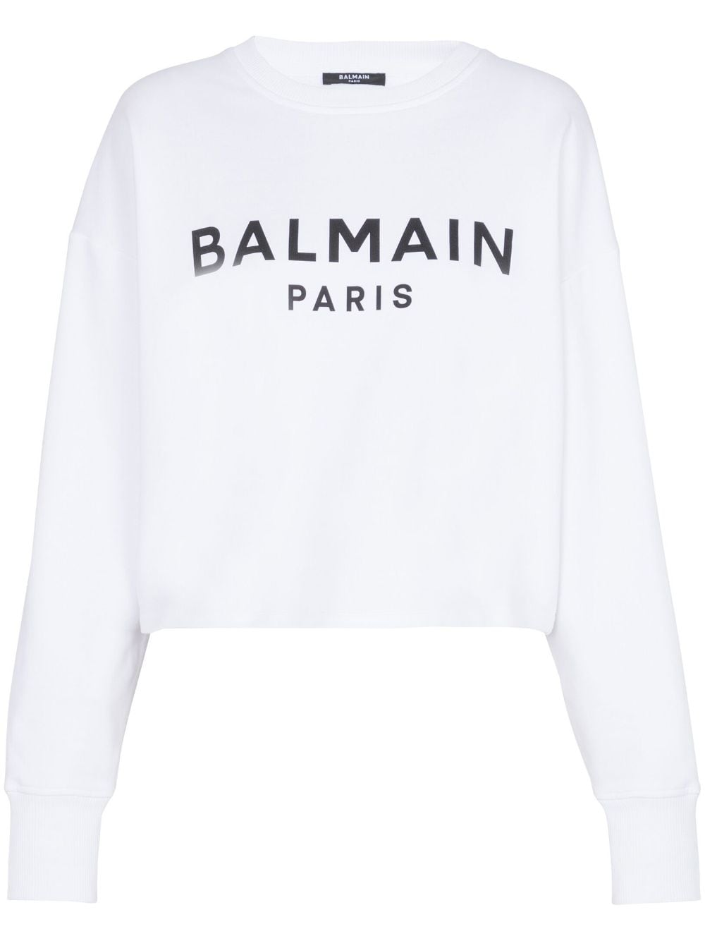 Balmain Balmain Logo-print cotton sweatshirt