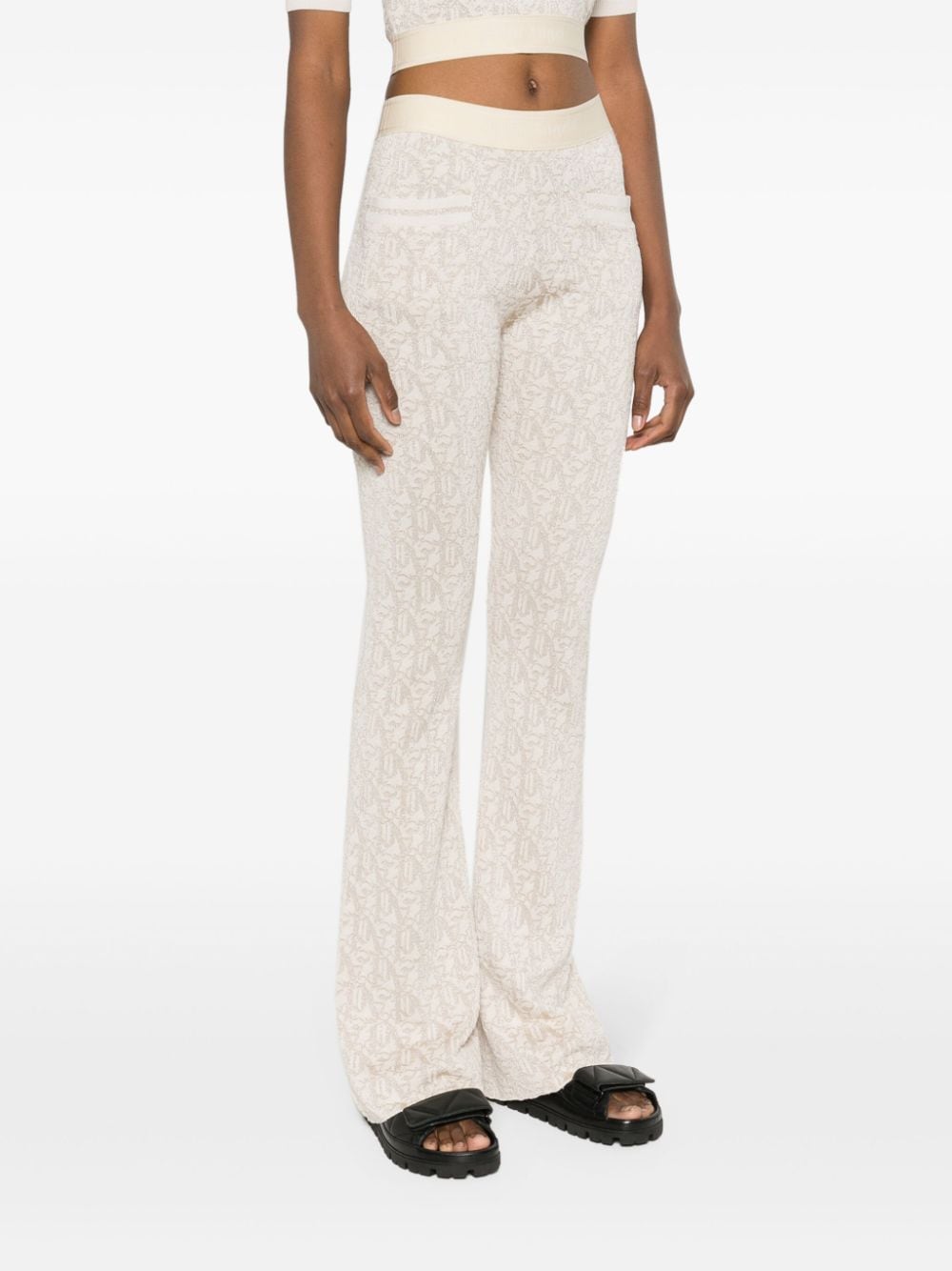 Palm Angels Palm Angels Trousers White