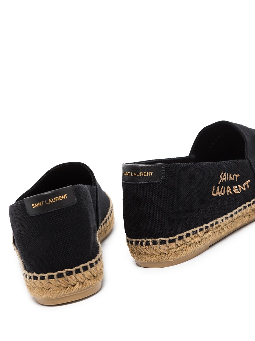 Saint Laurent Saint Laurent logo-embroidered Espadrilles