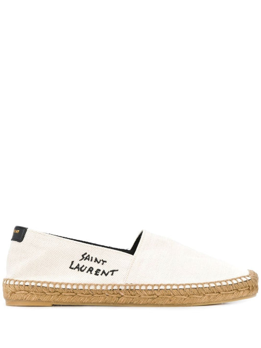 Saint Laurent Saint Laurent logo-embroidered Espadrilles