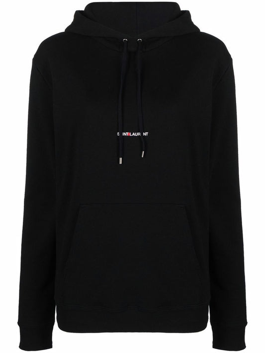 Saint Laurent Saint Laurent Logo Print Hoodie