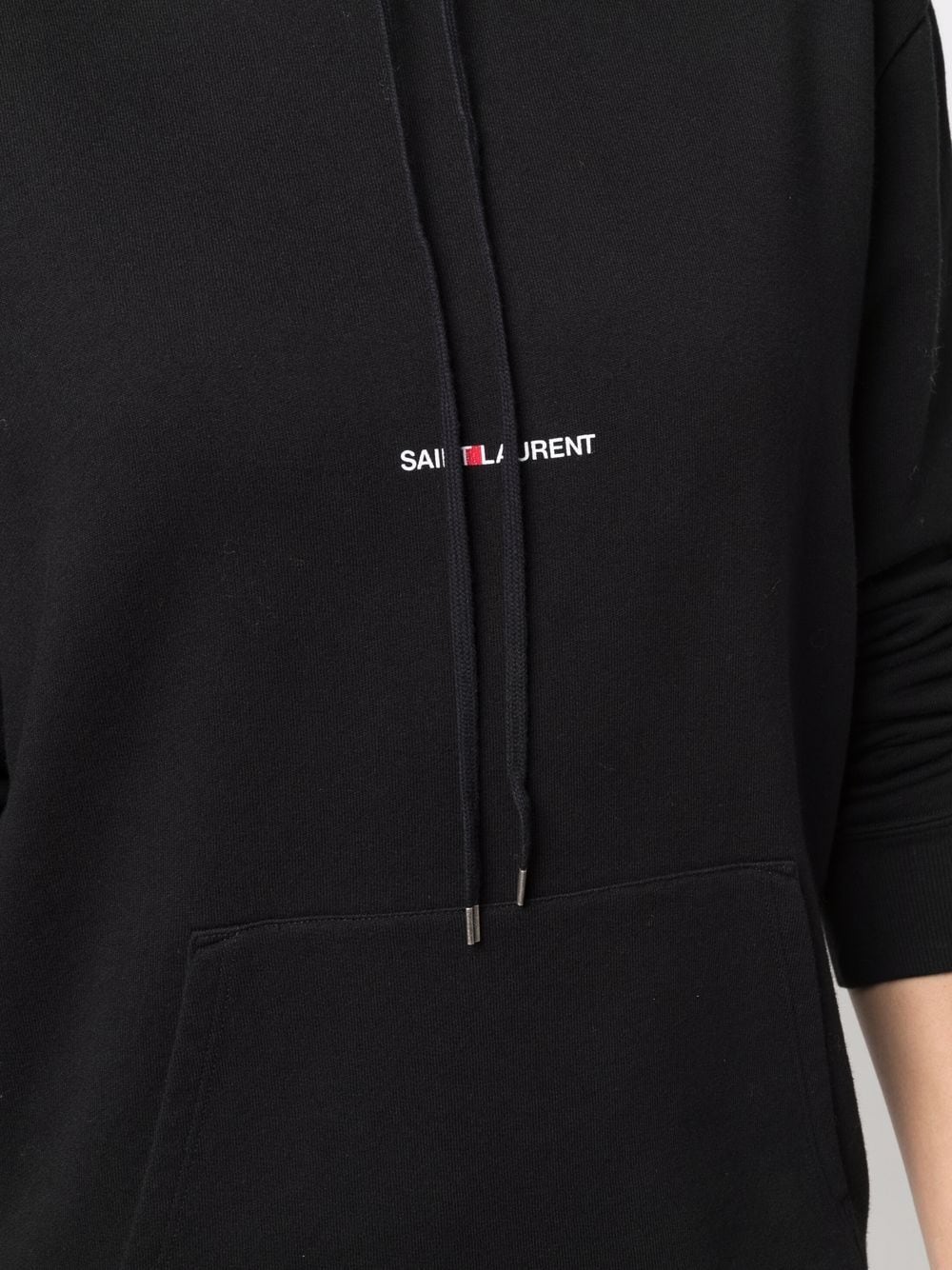 Saint Laurent Saint Laurent Logo Print Hoodie
