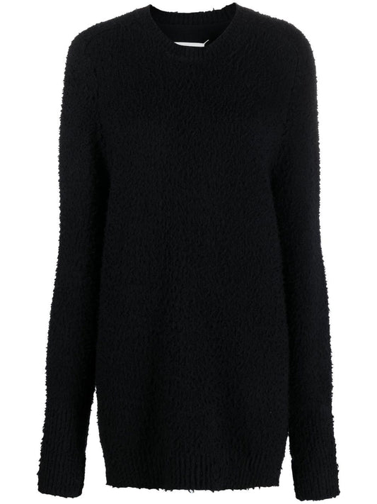 Maison Margiela Maison Margiela Four-stitch brushed jumper