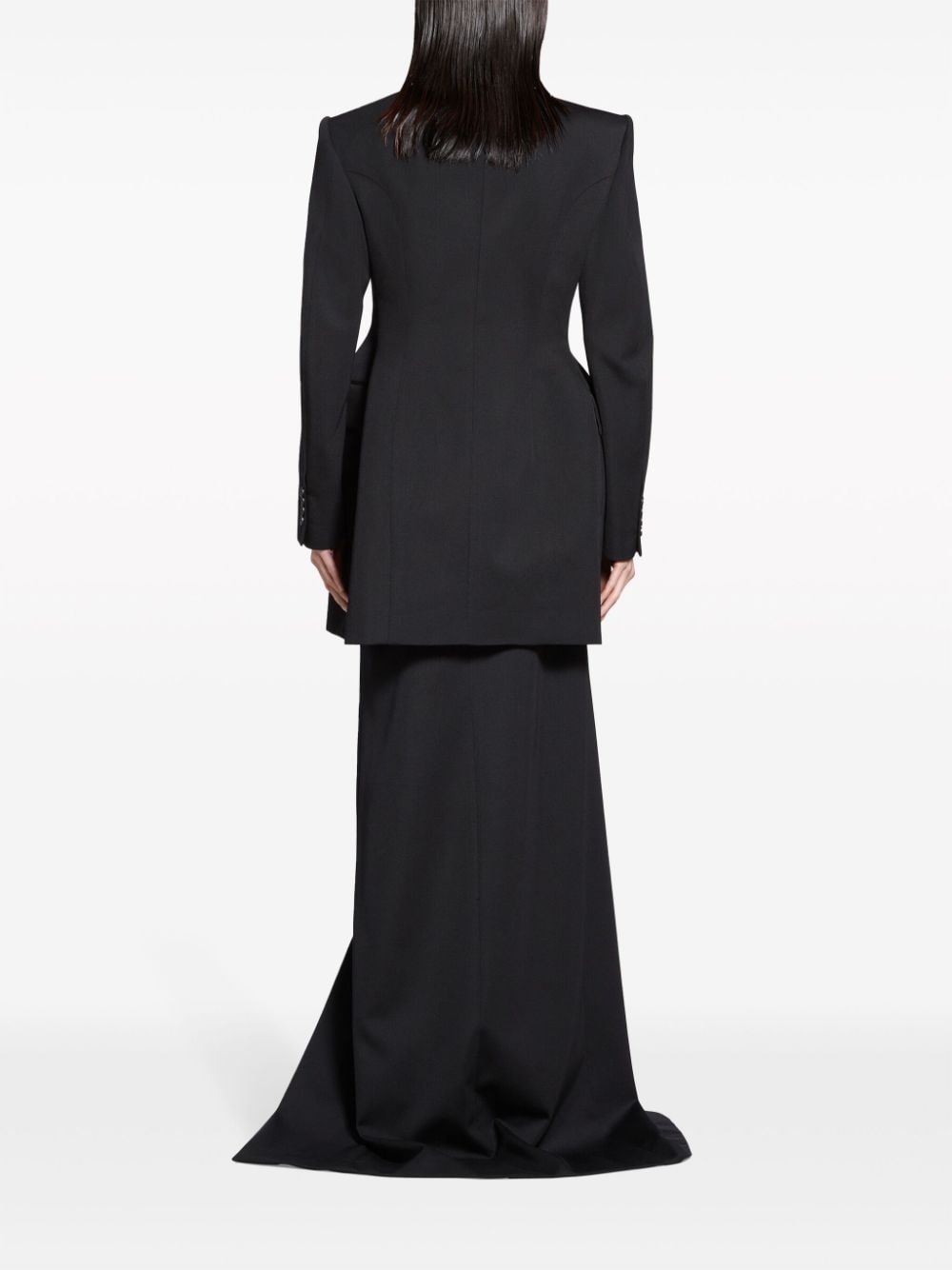 Balenciaga Balenciaga Hourglass Virgin Wool Double-breasted Blazer