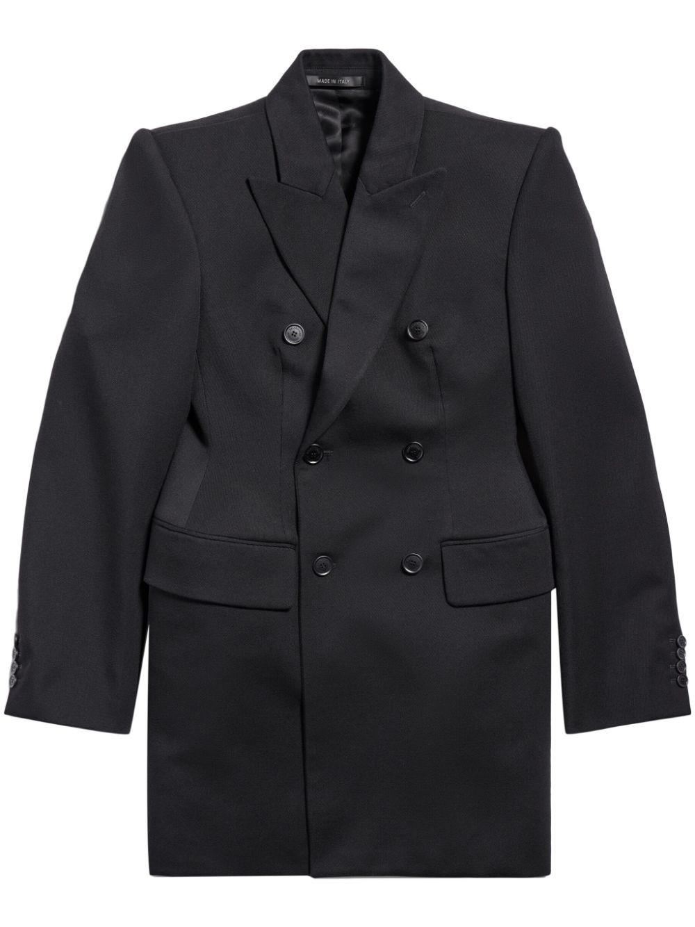 Balenciaga Balenciaga Hourglass Virgin Wool Double-breasted Blazer