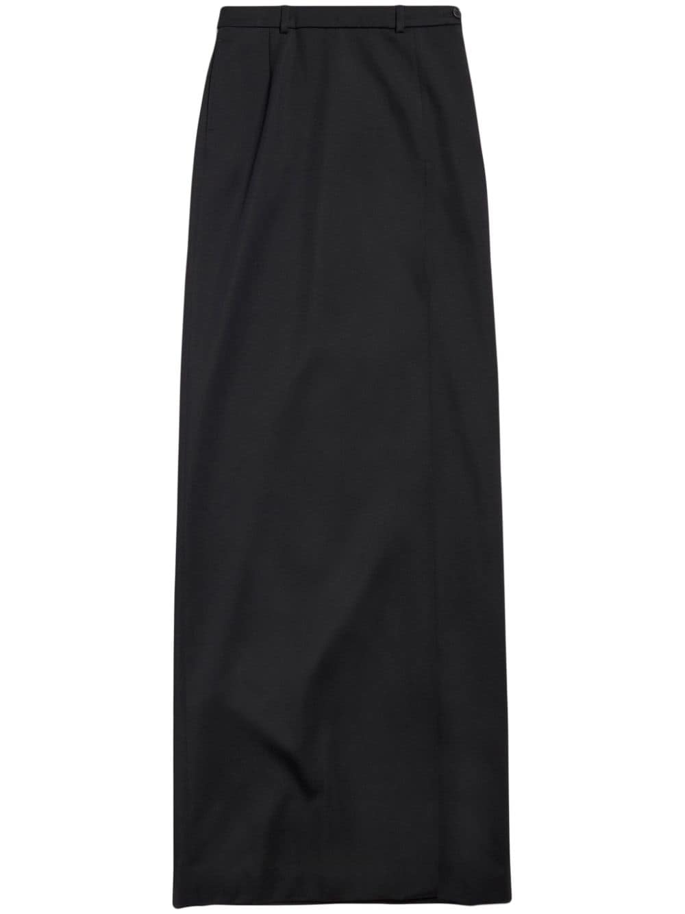 Balenciaga Balenciaga slit tailored maxi skirt