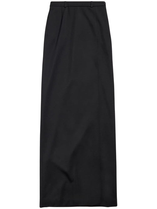 Balenciaga Balenciaga slit tailored maxi skirt