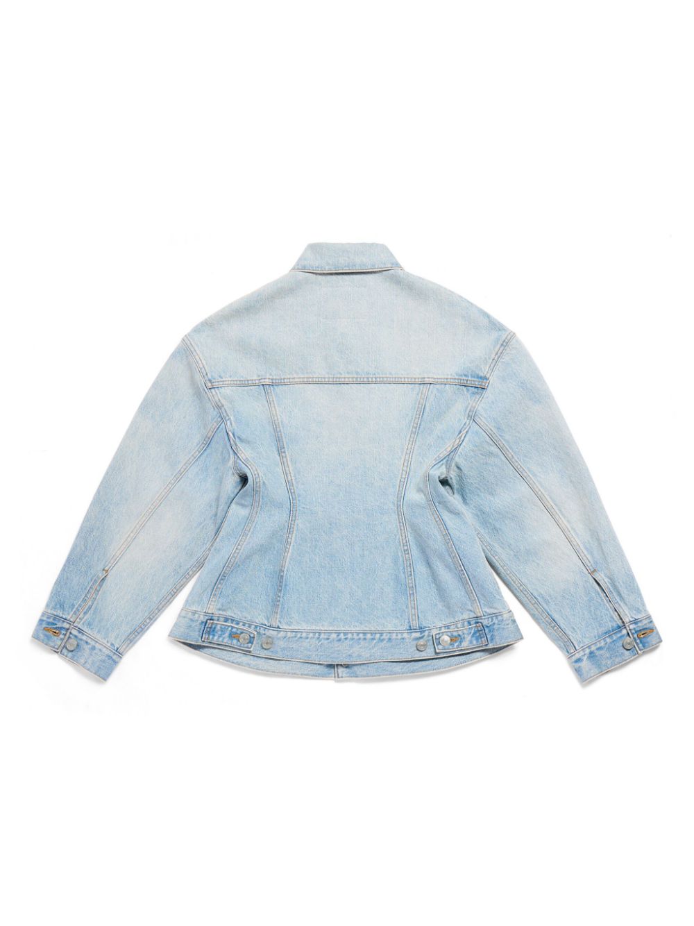 Balenciaga Balenciaga Hourglass silhouette denim jacket