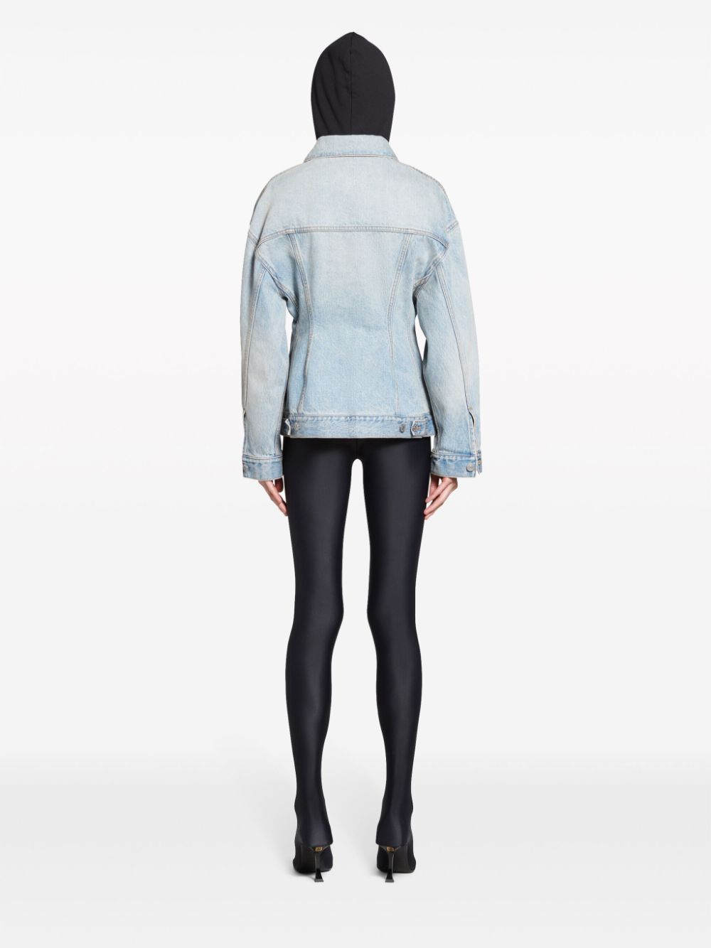 Balenciaga Balenciaga Hourglass silhouette denim jacket