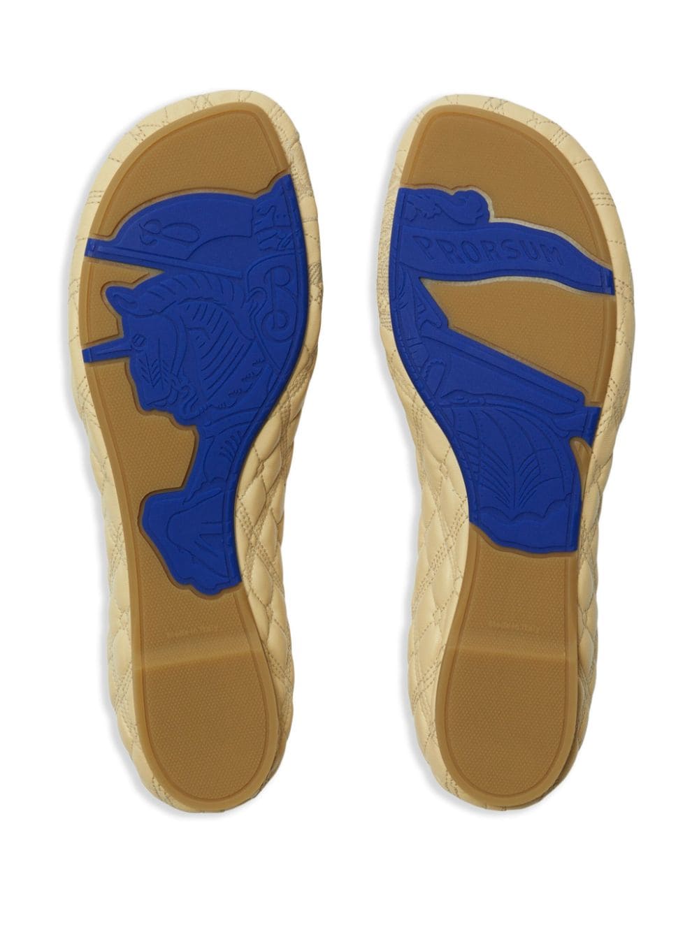 Burberry Burberry Sadler leather ballerinas