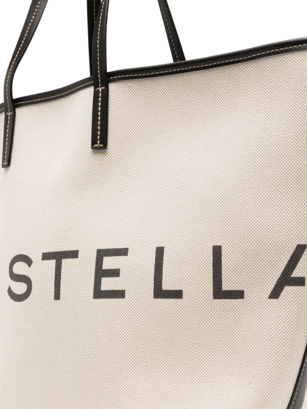 Stella McCartney Stella McCartney Logo canvas tote bag