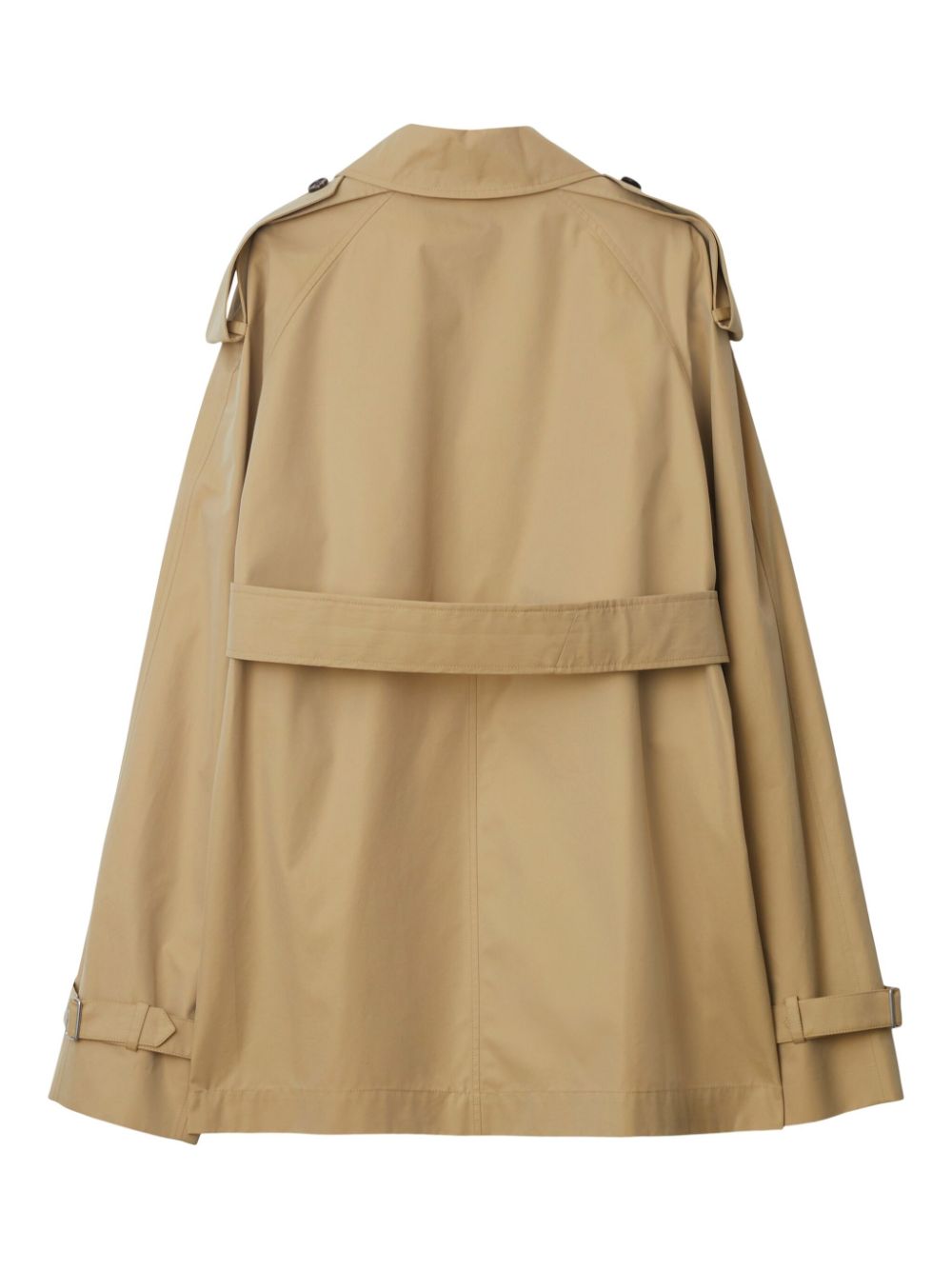 Burberry Burberry Belted Cotton Trench Coat